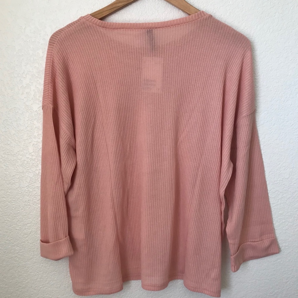 H&M LS Ribbed Sweater Top - Picture 2 of 6